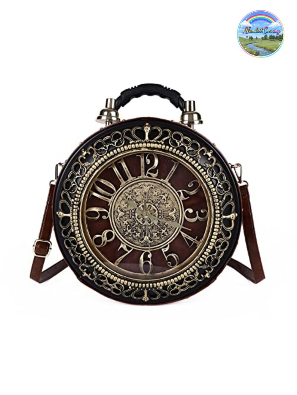 Faux Leather Crossbody Purse Handbag Adjustable Strap Waterproof Bag